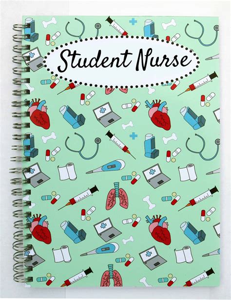 Personalized stethoscope notepad nurses note pads nurse gifts nursing student note pad nursing student gifts (6. . Nurse notebook